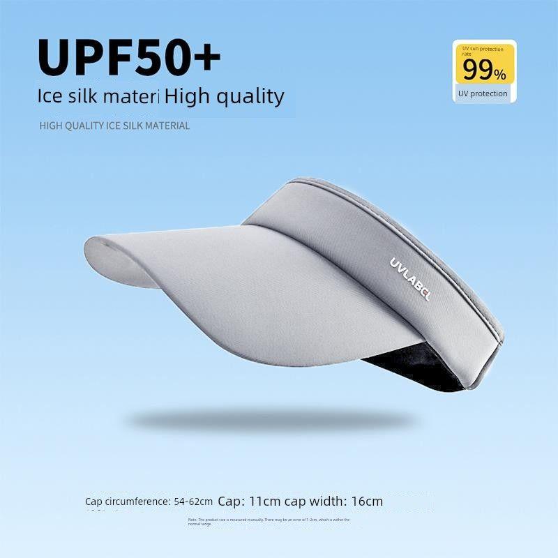 

Солнечная шляпа Мужская шляпа для защиты от солнца Мужская шляпа Мужская летняя шляпа без верха для улицы Солнечная шляпа Летняя Рыбалка Защита от УФ-лучей UVLABEL Gray Default Size