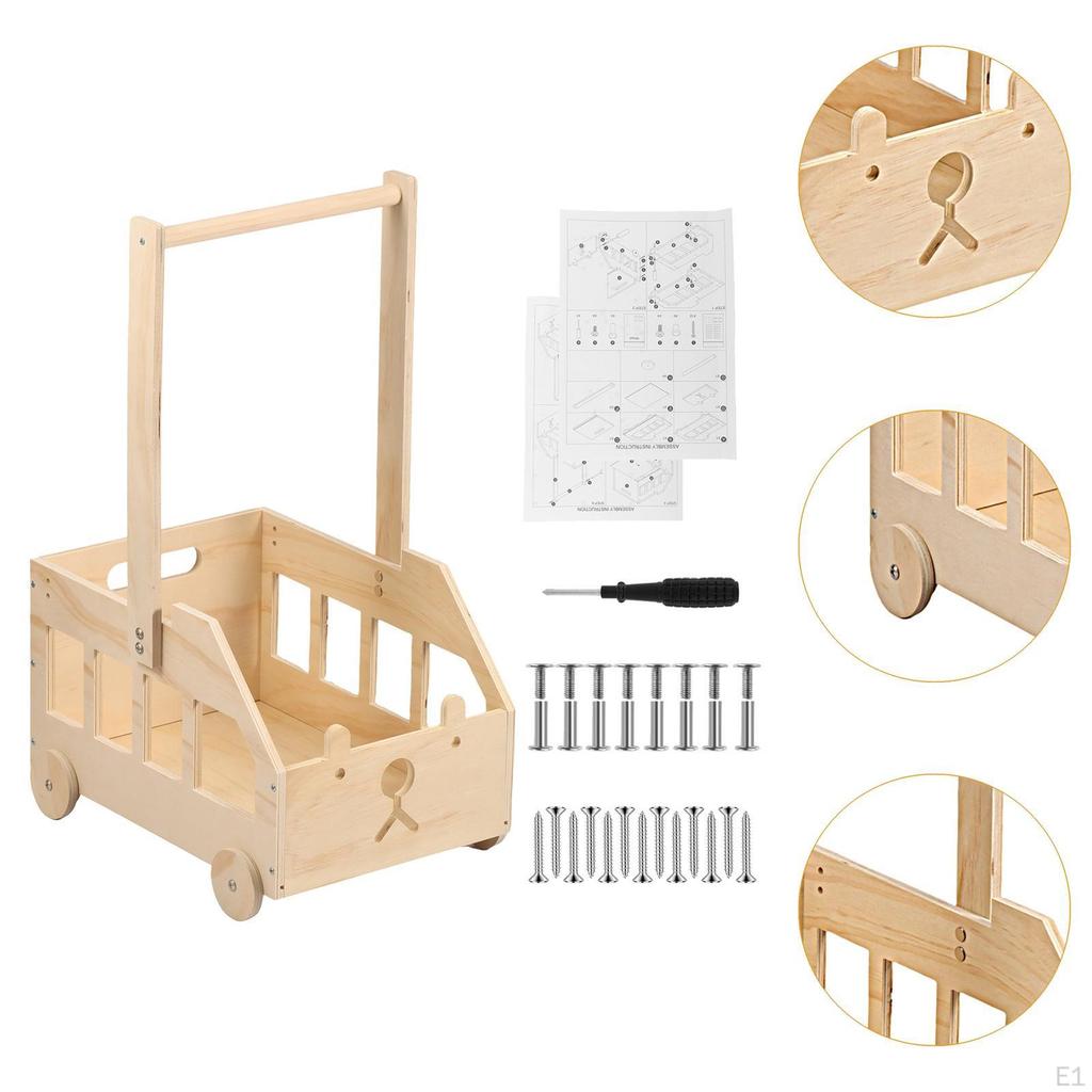 Holz Baby Shower Kiste Schrank Korb mit Griff, tragbar, Aufbewahrungsbox Geschenke