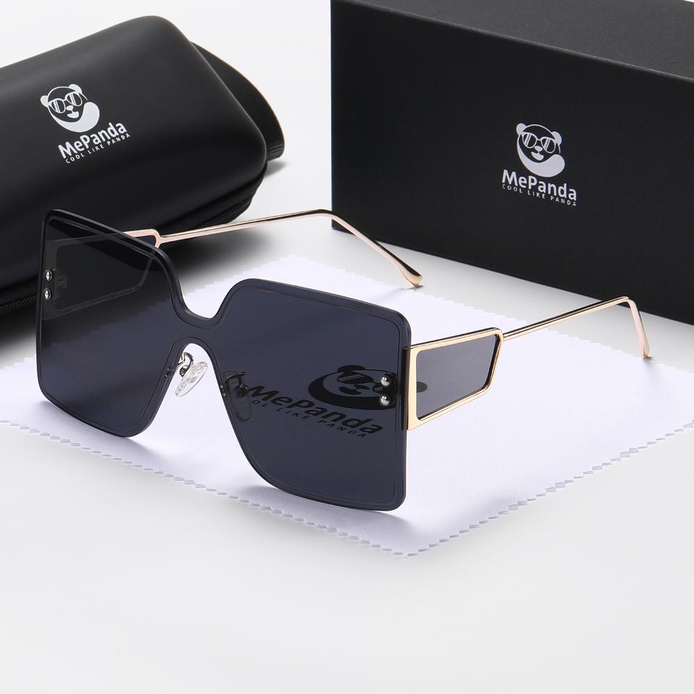 MePanda Unisex one-piece anti-ultraviolet personalized trend sunglasses, UV400.