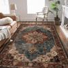 Persian Ethnic Style Carpet for Living Room Home Decoration Retro America Lounge Rugs Soft Bedroom Non-slip Bedside Mats 200x300