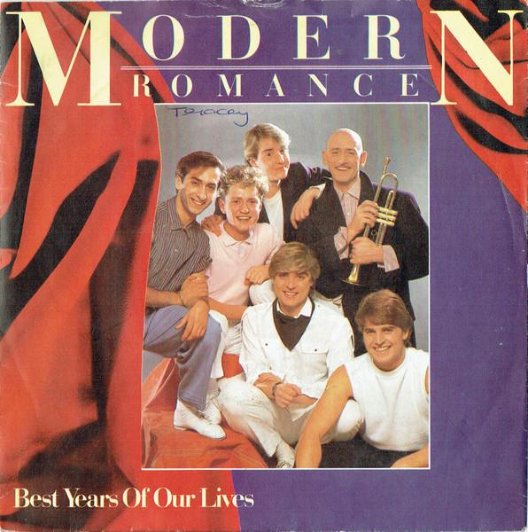 7-дюймовая пластинка MODERN ROMANCE Best Years Of Our Lives ROM1 WEA 1982 UK SoulFunk Б/у