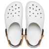 Crocs All-Terrain Clog Plastic Sneaker Sandals Unisex White Orange