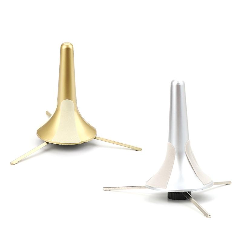Katlanabilir Trompet Standı Trompet Destek Tutucu Tripod Stand Stabil Metal Bacaklar Trompet Rüzgar Enstrüman Aksesuarı için
