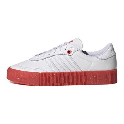 Sambarose Branco Escarlate Tênis Femininos Branco-Nuvem Preto-Essencial FZ1831