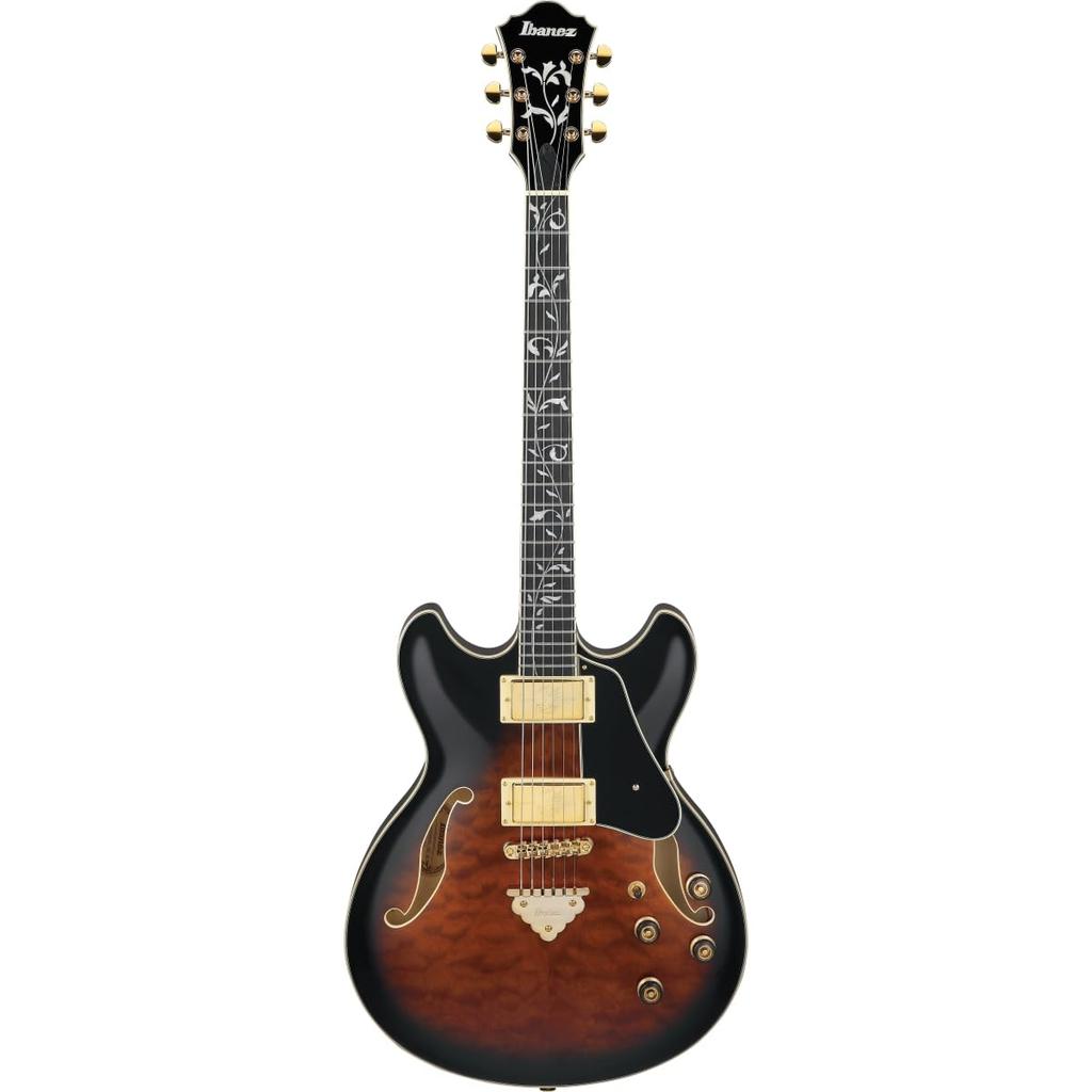 Expressionist AS93QMSP DBS Brown Ibanez Ibanez/Artcore (Dark Sunburst) [Semi-Acoustic] [SPOT MODEL]