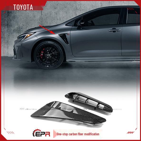 

Вентиляционное отверстие крыла Toyota GR Corolla из сухого углеволокна - Легкая и стильная модификация