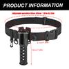 Adjustable Nylon Wading Belt With Rod Holder Waist Support For Fly Fishing Kayak Surf Casting Fishing Gear