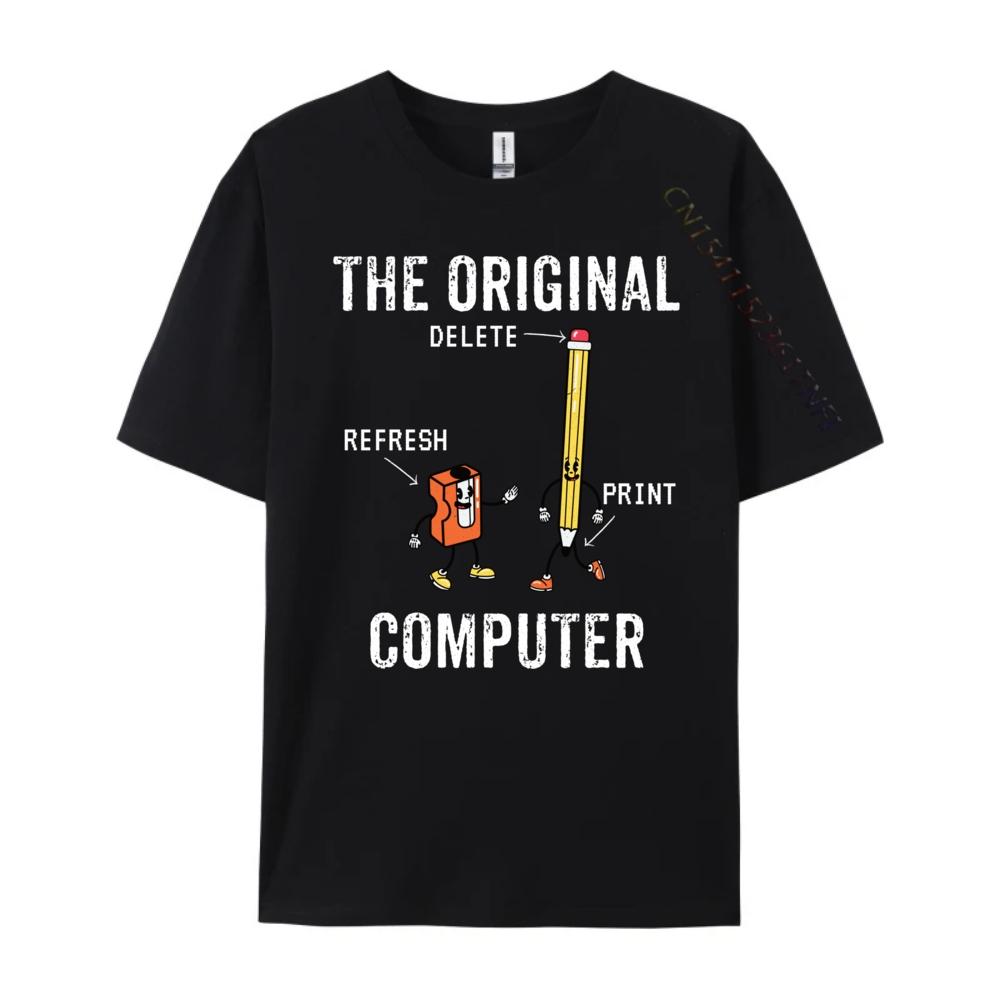 The Original Computer Sarcastic Novelty Clothing Camiseta Masculina Easter Day
