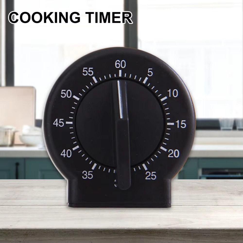 60 Minute Kitchen Timer Round Countdown Timer Visual Reminder Cooking Timer  Study Office