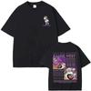 Reine Baumwolle Neuankunft Rapper Kanye West Abschlussbär Doppelseitiger Druck T-Shirt Unisex Unisexs Kleidung T-Shirt Homme Unisexs
