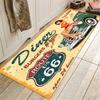 Design Route 66 Kuchyňská podložka na podlahu Vstupní rohožka Domácí dekorace Koberec do obývacího pokoje Ložnicové koberce Koupelnová protiskluzová podložka Podložka pod nohy