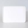 Victoria Large Decorative Rectangle Tray In White Color