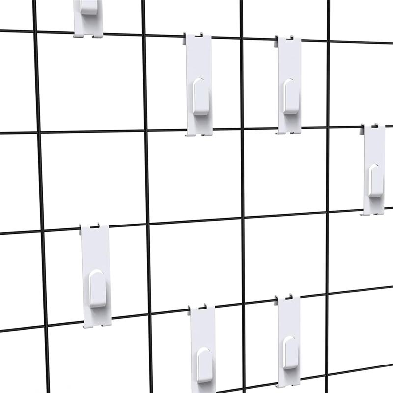 A23I-30Pc Gridwall Hooks Hangers,Grid Panel Hooks Grid Wall Hook Grid Wall Accessories Wire Grid Hook Grid Shelf Hooks
