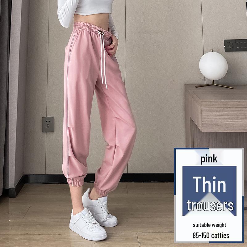 

Женские летние укороченные брюки карго: 2025 Новые осенние повседневные джоггеры прямого кроя XL