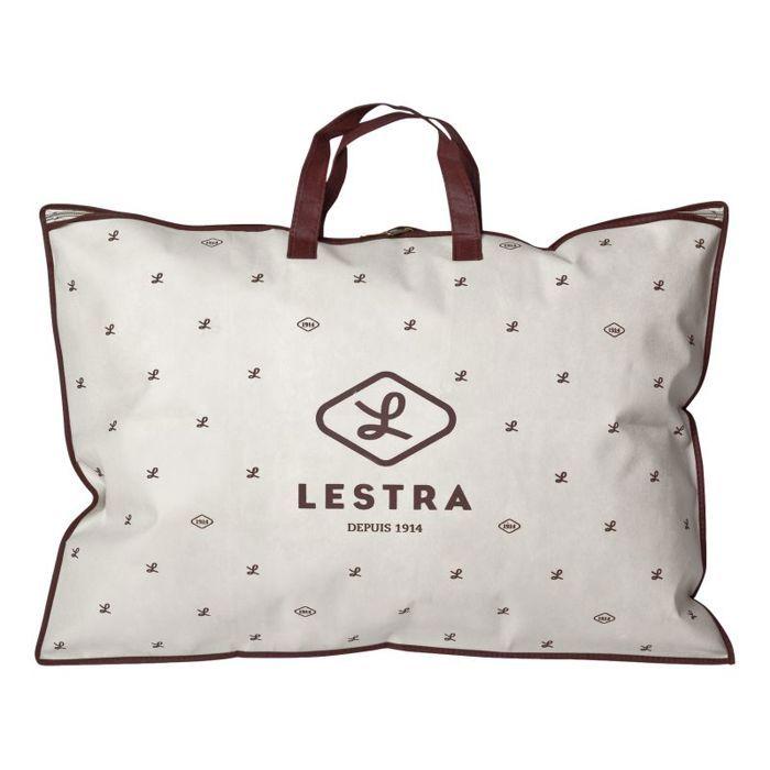 Pillow "Fjord Grand Hotel" Soft Com'Duv Striped Cotton Satin Lestra - Pillow 50 X 70 Cm