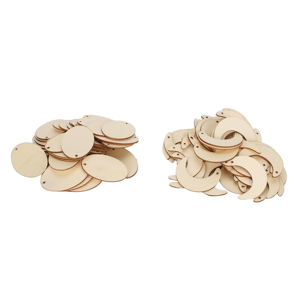 

Кусочки деревянного орнамента, необработанные деревянные пустые серьги, комплект ювелирных украшений ручной работы «сделай сам»