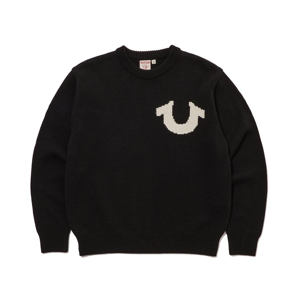 TRUERELIGION Og Logo Jacquard Knit_Black