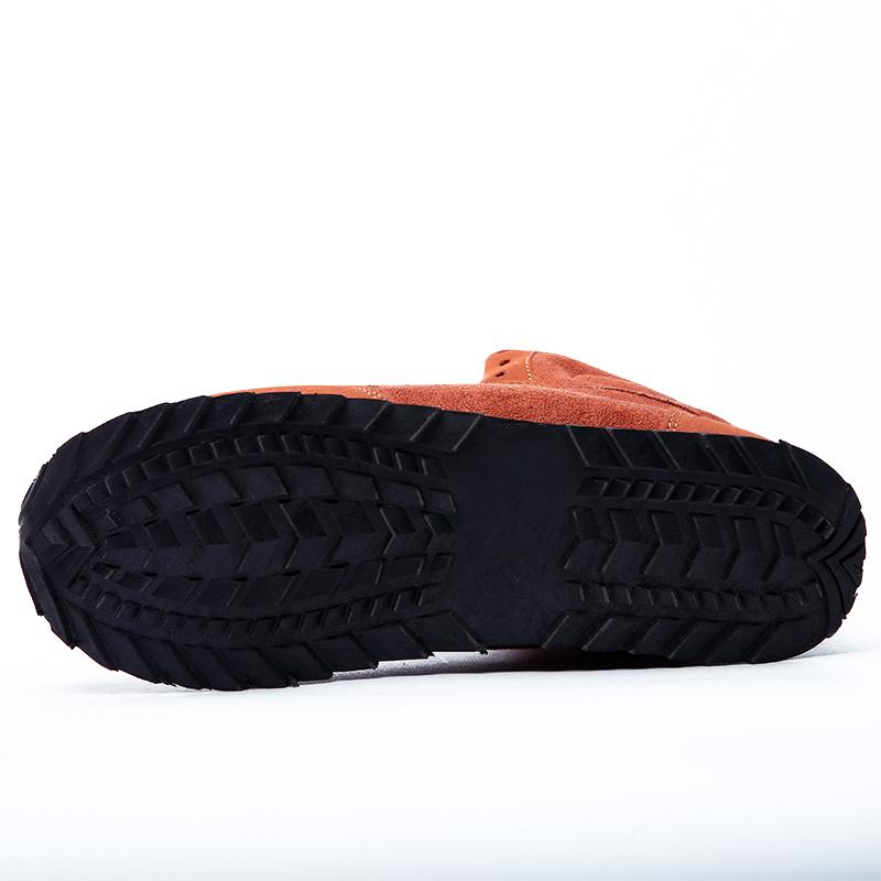 Fashion Winter Boots Men Ankle Snow Boots Warm Plush Cutton Shoes Men's Winter Shoes Casual Sneakers Male Black Blue Booties Size 36-48