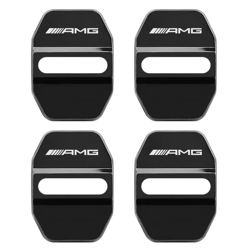 Pegatina para Coche Accesorios para Coche Funda para Cerradura de Puerta de Coche Para Mercedes Benz AMG W203 W206 W220 W205 W211 W212 W201 Decoración Automática St