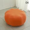 Nordic Elastic Ottoman Cover Footstool Cover Round Cloud-shape All-inclusive Footrest Protector Case Living Room Home Decoration