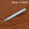 Outil de coupe en acier blanc avec diamant, cutter plat oblique pour l'artisanat DIY du cuir, kit d'artisanat du cuir, outils de couture et de poinçonnage, 345