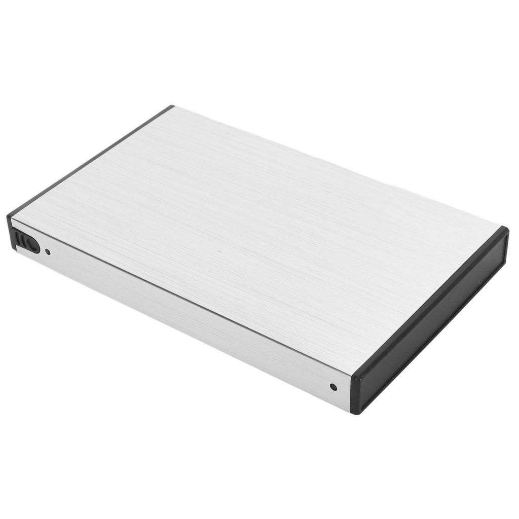 External Hard Drive Enclosure Hot Swappable LED Indicator SATA to USB Hard Drive Case for 2.5 Inch SATA Hard Drive
