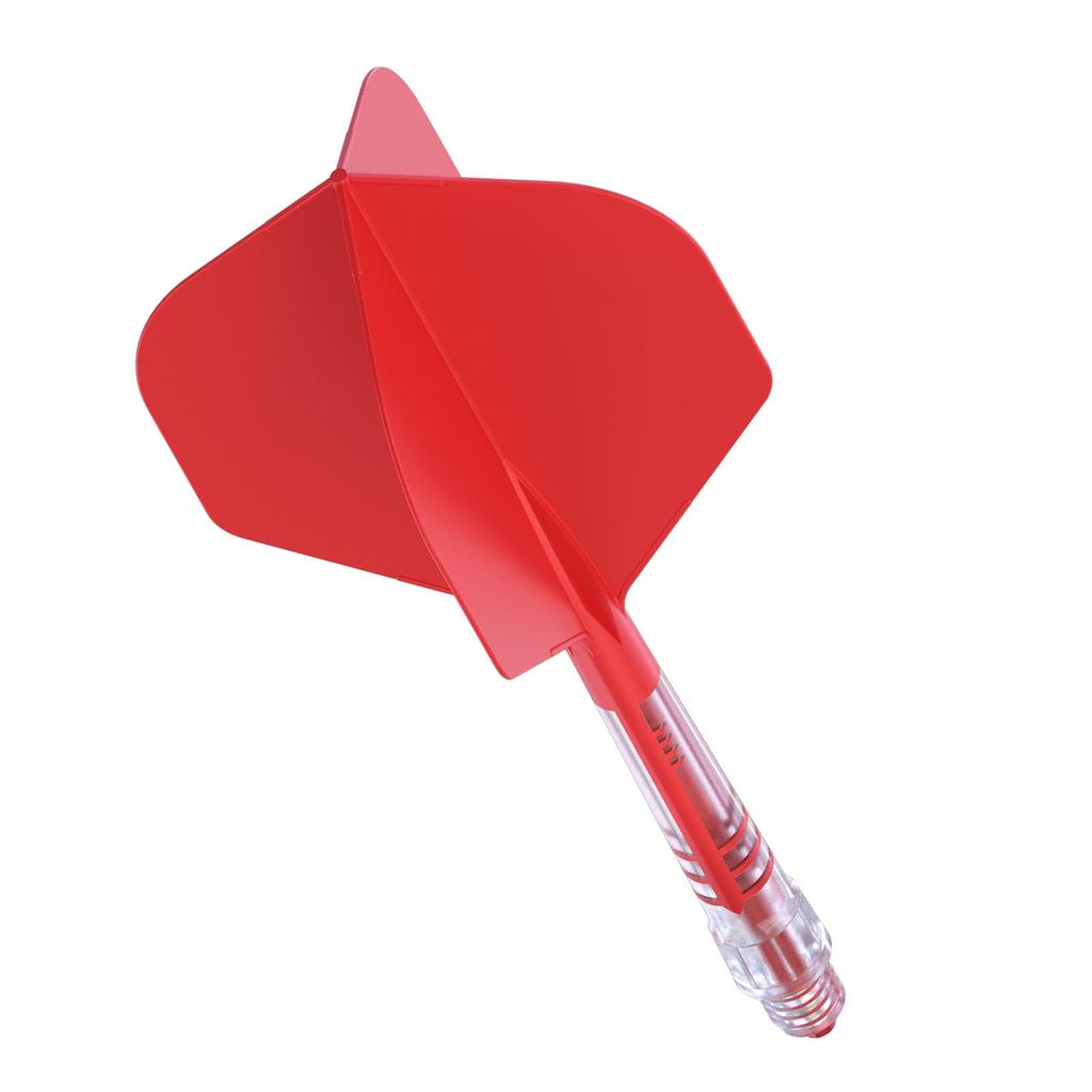 Cuesoul ROST AK57 T19 Carbon Fiber Rod with Integrated Standard Set of 3 Flights, Shape, (CS-AK57XB2-4)