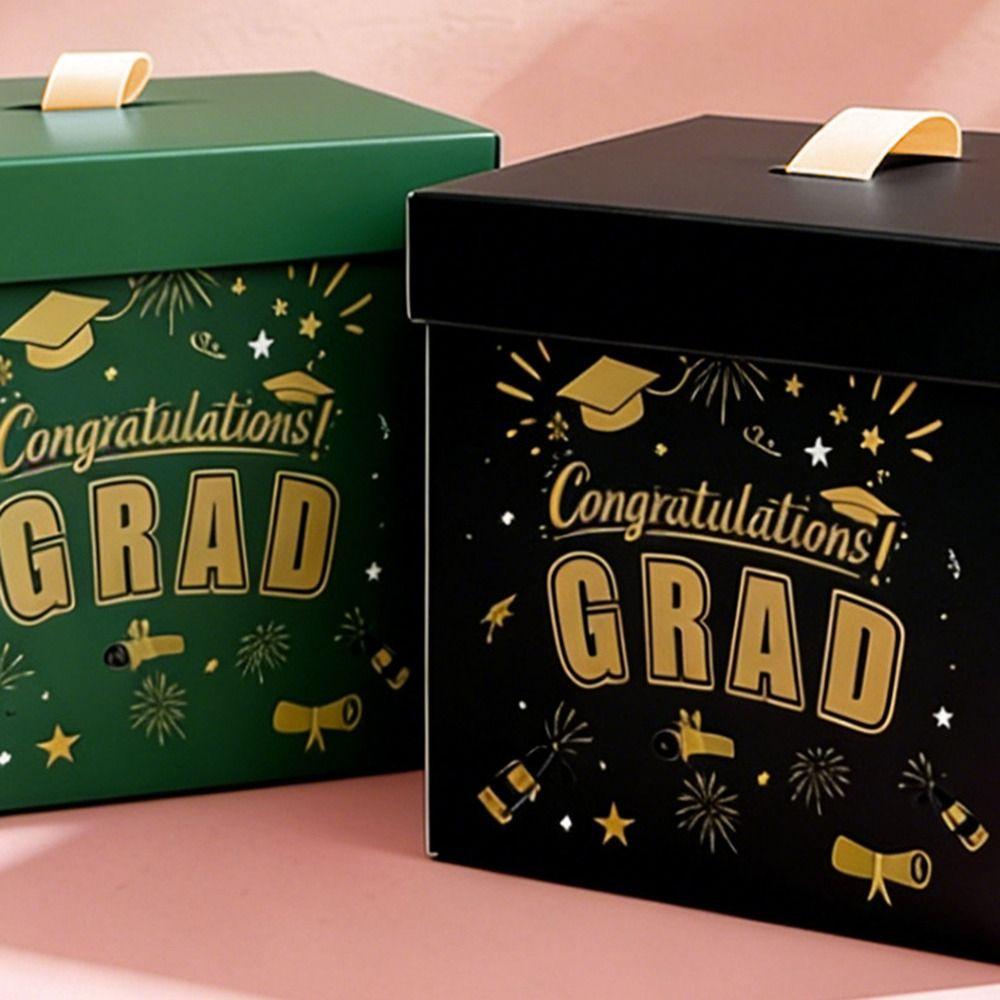 New DIY Graduation Butterfly Explosion Box Jumping Pop Up Surprise Flying Butterfly Box Folding Surprise Gift Box Gift