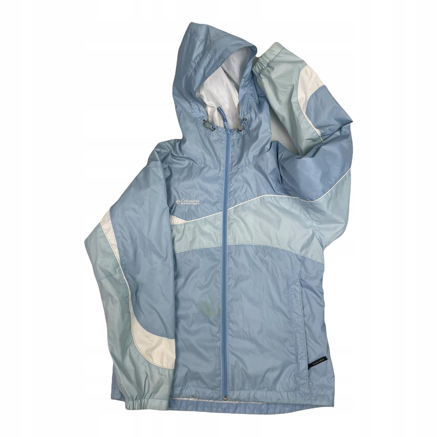 

Columbia Women s Blue Windbreaker Jacket M - Used