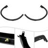 Pair of Rear Textured Black Fender Trims Molding for Nissan Murano 2015 2025,Wheel Arch Covers Exterior Car Styling Accessories