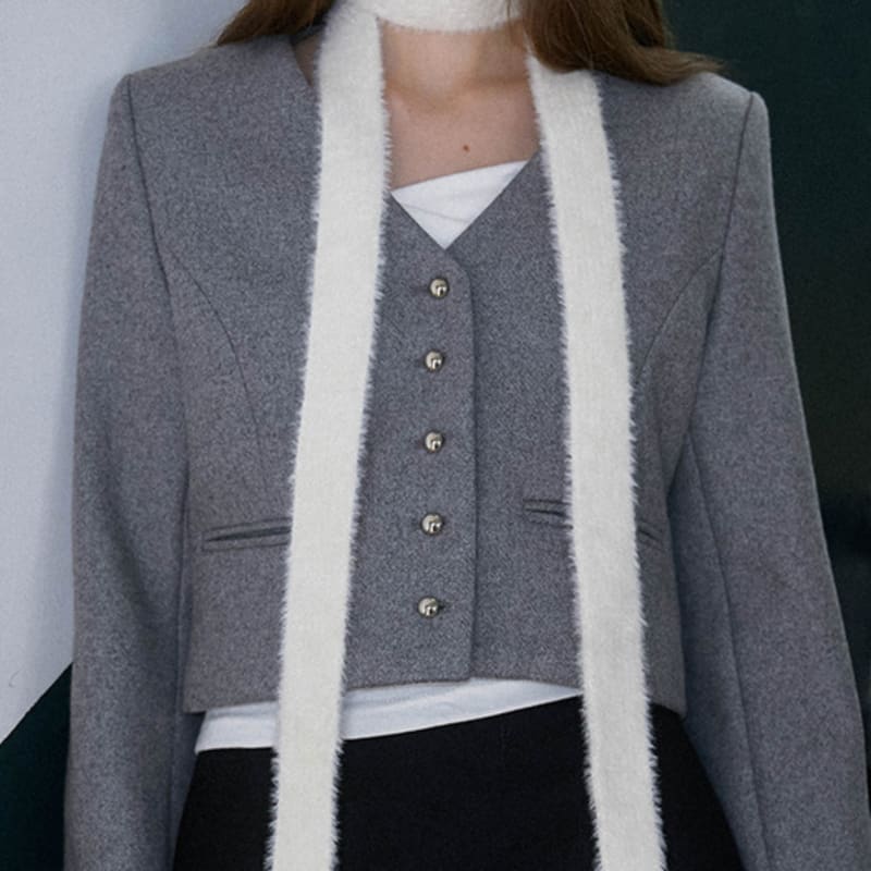 

Rosefrantz Basic Slim Muffler [Ivory] Ivory_FREE