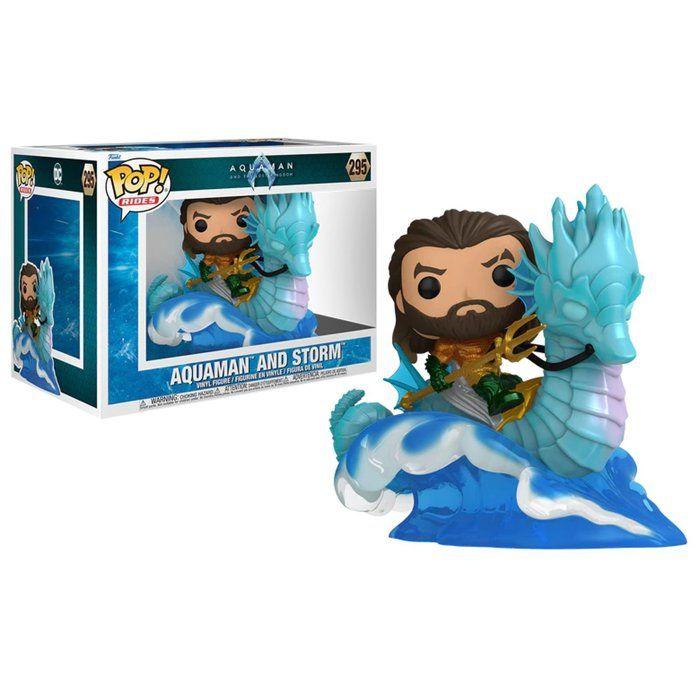Funko Pop! Ride Deluxe: Aquaman and The Lost Kingdom - Aquaman on Storm