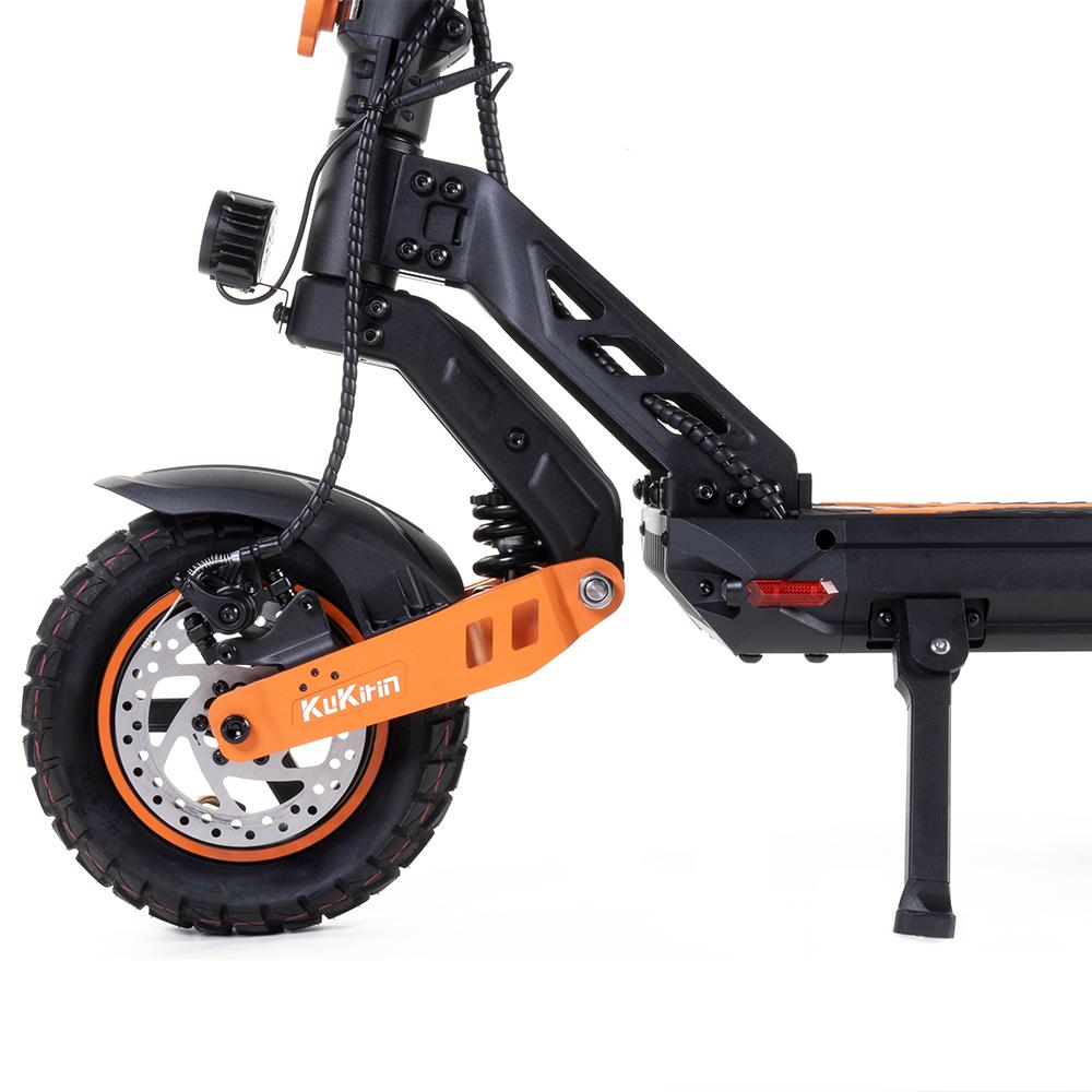 Electric Scooter Kukirin 10" 1000W Motor 48V 20.8AH Max Range 70Km Load 120Kg Black G2 Max