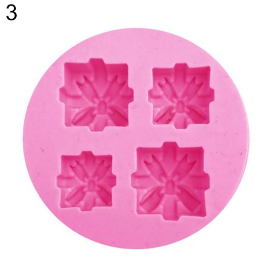 Christmas Sugar Craft Chocolate Fondant Cake Border Decor Mold Silicone Mould