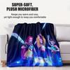 K-Pop Demon Hunters Blanket Super Warm Comfortable Flannel Throw Blanket Fan Gifts for Home Leisure Camping Travel
