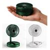 2026 Neuer verstellbarer faltbarer USB-Ventilator Mini elektrischer Kühlventilator Geräuscharm Hohe Standby-Zeit für Zuhause Schreibtisch Handheld Leiser Betrieb