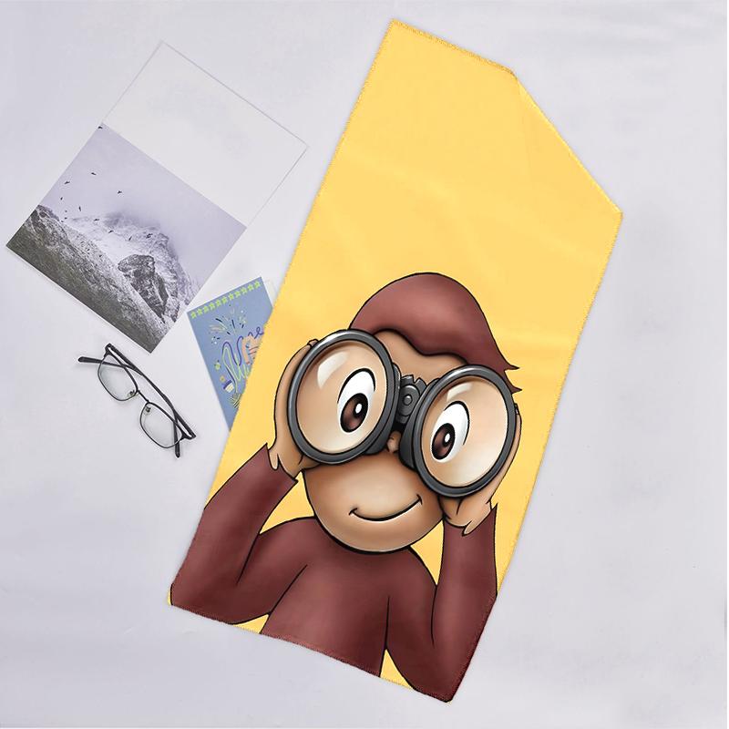 Curious George Fashion Beach Towel: Ideal for Summer Adventures Soft, absorbent and quick drying suitable for swimming and bathing