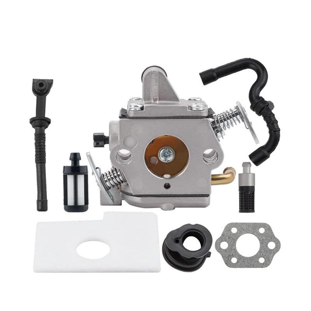 MS170 Replacement Carburetor Kit Chainsaw Maintenance As Shown Carburetor Kit For Chainsaw Engine Performance Enhanced Operation
