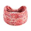 Bohemian Retro Print Yoga Headband: Wide African-Inspired Headscarf for Women
