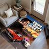 Grand Theft Auto Neon Vice City Game Art Floor Rug Office Rug Perfect For Outdoor Hallway Playrooms Entryway Antislip Carpet Decorate Offices