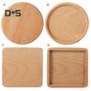 Cup Coaster Non Slip Versatile Wooden Beverage Drinking Coffee Coaster Kitchen Supply
