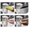 550ML Soap Lotion Dispenser Waterproof Infrared Induction Liquid Soap Pump Dispenser Self Cleaning Kitchen Accessories