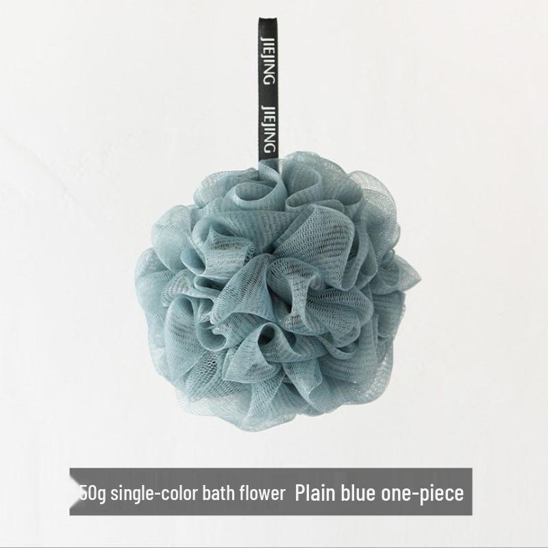 Premium Large Shower Loofah Bath Scrubber - Charming, Non-Scattering Bubble Bath Flower for Women