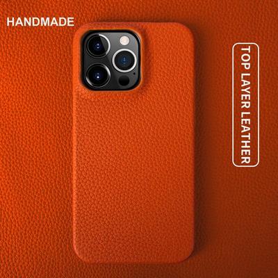 For Iphone 13 Pro Case Luxury Genuine Leather Cover Back Etui Coque Shockproof for Funda Iphone14 XR XSMax 15 7 8Plus 12 Carcasa