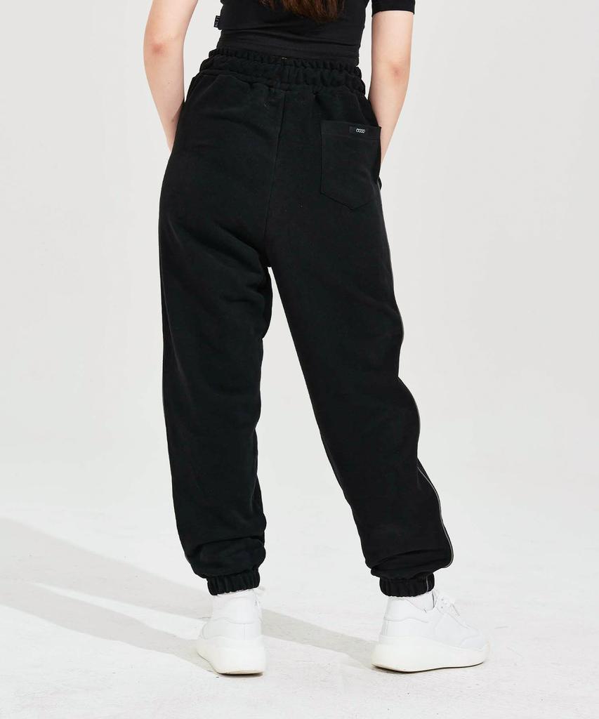 MAC 9ºC Reflect Oversized Jogger Sweatpants_Black