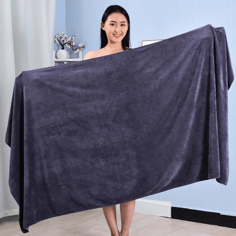 Extra Großes Saugfähiges Bade- & Massagehandtuchbezug - Verdickt für Heim- & Salongebrauch