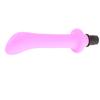 Silicone Fascia Massager Head Waterproof Glossy Surface Soft Muscle Massager Replacement Head Pink