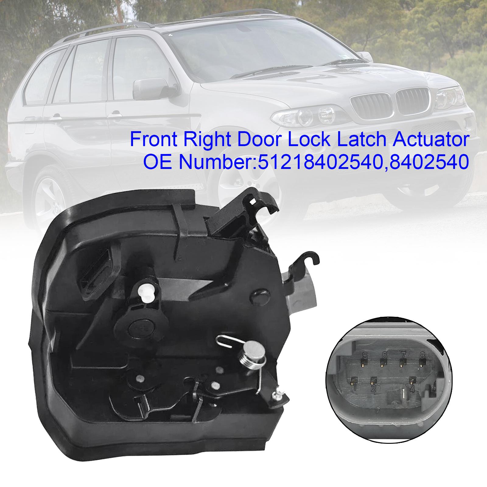 

Передний правый замок двери защелка фиксатор привод 51218402540 для BMW X5 E53 00-06