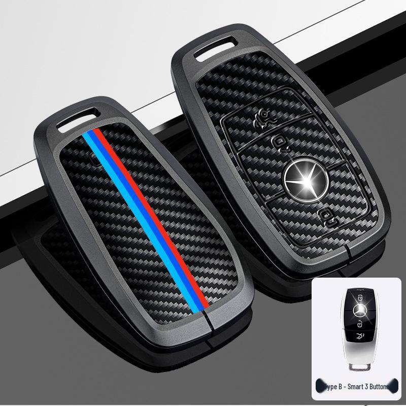 Mercedes-Benz Key Case for S450/A-Class/C-Class/C260L/E300L/C200L - Protective Shell