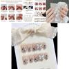 High-quality Handmade Nail Stickers With Sparkling Gemstones For Ladies